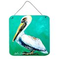 Micasa Bird Pelican Lightin Up Aluminium Metal Wall Or Door Hanging Prints MI235008